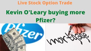 Merrill Edge Option Trading Pfizer stock and RKT Stock Option Trades [upl. by Wolbrom]