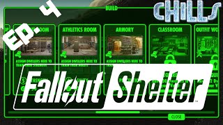 Fallout Shelter Ep 4 quotUpgrades all around and weapons for allquot PC Gameplay [upl. by Raina]