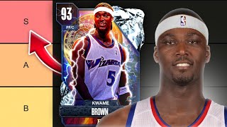 BEST POWER FORWARDS TIER LIST NBA 2K24 MyTEAM [upl. by Anilram]