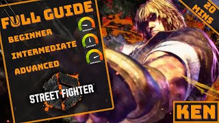 SF6 Ken Guide  How to play Ken in Street Fighter 6 Tutorial [upl. by Irpac]