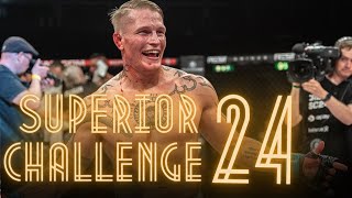 Superior Challenge 24  Robin Roos VS Håkon Foss  MMA Fight [upl. by Wolfie]