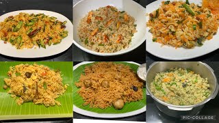 Lunch boxக்கு இப்படி விதவிதமா செஞ்சு கொடுங்க6 days 6 lunchbox recipesvarietyrice lunchbox recipes [upl. by Merrill990]