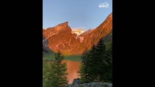 Sonnenaufgang am Seealpsee im Alpstein [upl. by Margery]