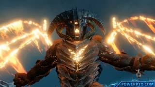 Middle Earth Shadow of War  Tar Goroth Balrog Boss Fight amp Cutscene [upl. by Gay305]