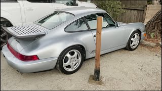 Porsche 911 Carrera RS 964  Portola Valley USA [upl. by Ollehto]