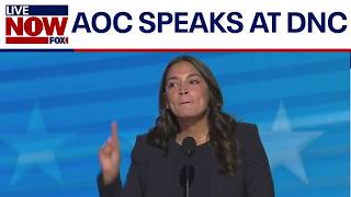 DNC AOC speaks in Chicago FULL SPEECH  LiveNOW from FOX [upl. by Meehahs]