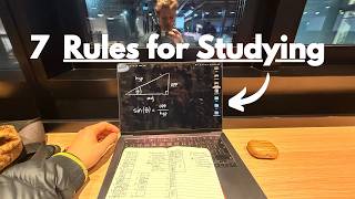 7 Rules to Study amp Learn Effectively [upl. by Accire968]