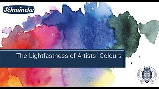 The Lightfastness of Artists´ Colours [upl. by Norabel]