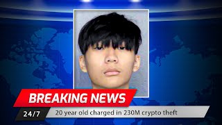 20YearOld Charged in 230M Crypto Theft After FBI Raid [upl. by Wrennie]