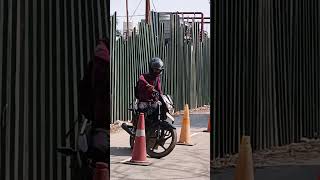 Driving licence Test license exam drive bike scooter motovlog car amingaon trending video [upl. by Huei]