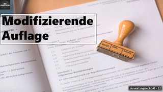 Die modifizierende Auflage I Verwaltungsrecht AT Grundlagen 12 [upl. by Nussbaum]