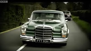 Classic Car Challenge Grosser Mercedes Vs RollsRoyce Corniche  Top Gear [upl. by Farand]