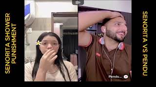 SENORITA SHOWER PUNISHMENT TIKTOK LIVE 😱  SENORITA HOT PUNISHMENT TIKTOK😱  SENORITA DANCE [upl. by Raf]