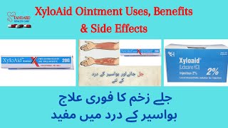 XyloAid Ointment Benefits amp Side Effects  XyloAid Ointment How To Use  Xylocaine 2 UrduHindi [upl. by Nella]