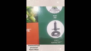 kenwood multipro Express food processor fdp65880si very good product kenwood shorts [upl. by Ainerol130]