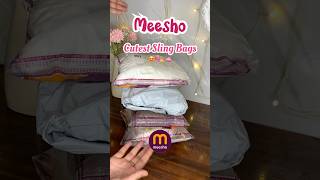 Meesho Cutest Sling Bags Find 😍🎀👛meesho meeshofinds [upl. by Theda]