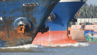 Speed Challenge Container Vessel vs Oil Carrier  Whos Faster [upl. by Eidahs]