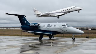 Phenom 100 and G150 Startup Taxi and Takeoff [upl. by Melc]