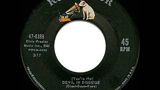 1963 HITS ARCHIVE You’re The Devil In Disguise  Elvis Presley a 1 UK hit [upl. by Eseerehs]