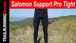 Salomon Support Pro Tight Review  Las mallas con soporte [upl. by Korman]