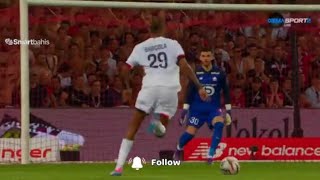 Bradley Barcola Goal Lille Vs PSG 02 All Goals Results Extended Highlights amp Analysis [upl. by Drofwarc]