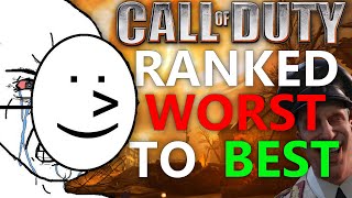 Ranking Call of Duty Campaigns from Worst to Best [upl. by Schoenburg]