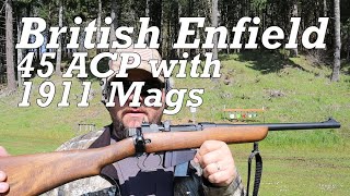 45ACP British Enfield [upl. by Anifad]