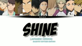 Shine by Haikyuu Setters Japanese Version [upl. by Favata]