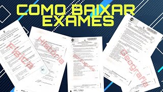 Como baixar exames nacionais do ensino primário e secundário 7  10 e 12 classe em Moçambique 2021 [upl. by Anaibaf232]