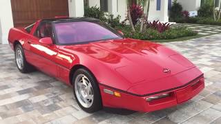 1990 Chevrolet Corvette ZR1 Review and Test Drive by Bill  Auto Europa Naples MercedesExpertcom [upl. by Htiderem]