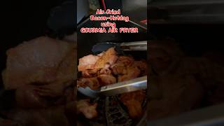 Air Fried BaconHotdog using gourmia airfryer [upl. by Dabbs872]