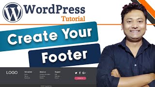 How To Create Footer In WordPress Website  How To Build a Footer In WordPress  WordPress Tutorial [upl. by Jim]