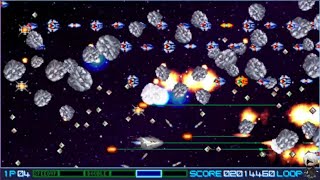 Gradius Universe 105 Full Gameplay Very Hard Mode amp Extra Stages [upl. by Layman267]