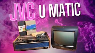 JVC Umatic CR6060E Full Test After Revision  Its Back to Working [upl. by Cam]