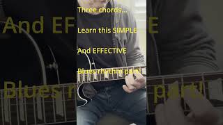 Two Note Two Finger Three Chord Blues Rhythm shorts improveyourbluesplaying jumpblues [upl. by Shelden]