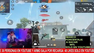 🔴SALAS POR DIAMANTES  FREE FIRE EN VIVO SALAS POR PASE ELITE FREE FIRE EN VIVO REGION EEUU [upl. by Elledoj]