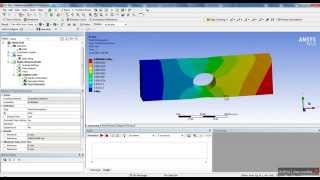 ANSYS Workbench Tutorial  Introduction to Static Structural [upl. by Isabella251]