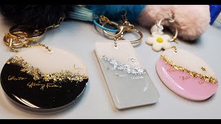 Resin keychain  How to make resin keycahin [upl. by Peonir]