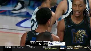 Villanova vs Memphis  20231124  NCAAB Game [upl. by Annoerb]