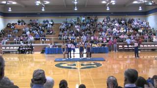 Tabor College Cheer Pink Out Routine [upl. by Felicia256]