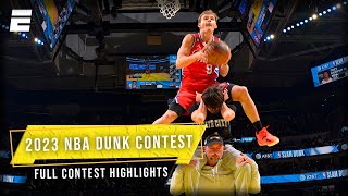 Highlights from the 2023 NBA Dunk Contest 🏆  NBA on ESPN [upl. by Chaves]