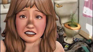 I CANT BELIEVE My Sim LIVES Like This 😲💩 [upl. by Dirtsa]