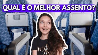 Qual Assento Escolher ao Viajar de Avião [upl. by Heilner]