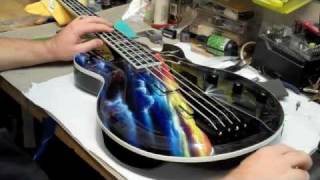 Atomic Custom Guitars Night Ranger Jack Blades Cf98 Californium Bass [upl. by Amor]