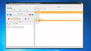 AutoBookmarking Player for Audio Books Running on Windows 7 [upl. by Lipp]