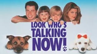 Look Whos Talking Now 1993 Film  Kirstie Alley  John Travolta  Review [upl. by Hannavas]