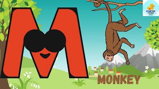 quotLetter M Song for Kids  M for Monkey M for Moon  Fun Alphabet Learningquot kidslearning abcdsong [upl. by Nalon279]