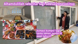 ALHAMDULILLAH RENOVASINYA SEBENTAR LAGI SELESAI KUMPUL KUMPUL SAMA TEMAN LAMA [upl. by Anavlys]