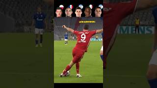 Lewandowski VS Payet VS Perotti VS Balotelli VS Lamela 🤯💫 Rabona Shot Challenge [upl. by Aimahc]