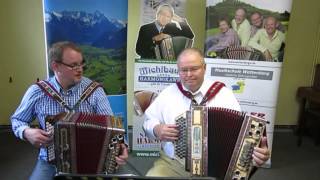 Steirische Harmonikas im Duo  Potpourri  Chris Reinhardt und Dieter Lochschmidt [upl. by Reifnnej590]